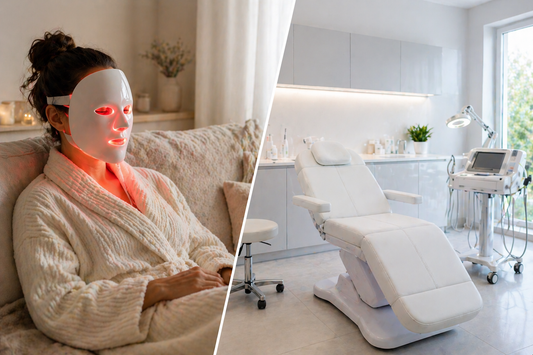 Lichttherapie zuhause vs. Dermatologe – was ist besser?